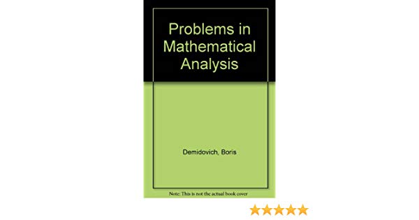 Demidovich collection of problems and exercises of mathematical analysis pdf